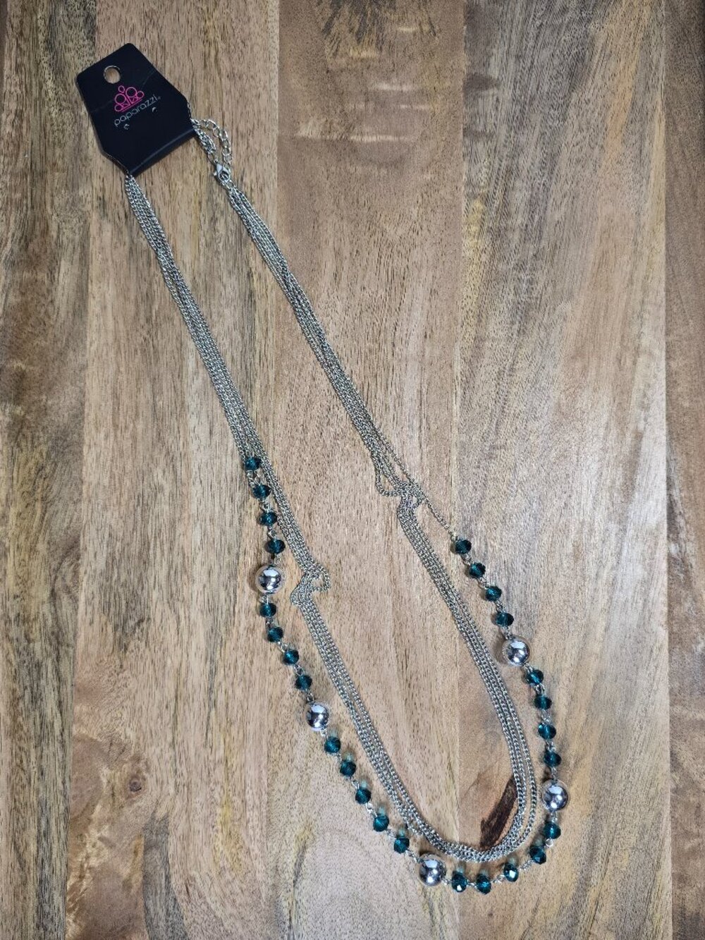 Paparazzi Necklace - High Standards - Blue. NWT